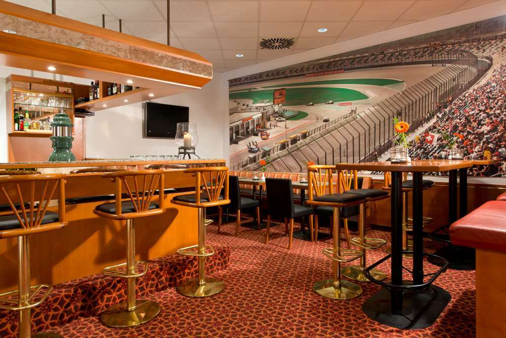 Achat Hotel Schwarzheide Lausitz Restoran fotoğraf
